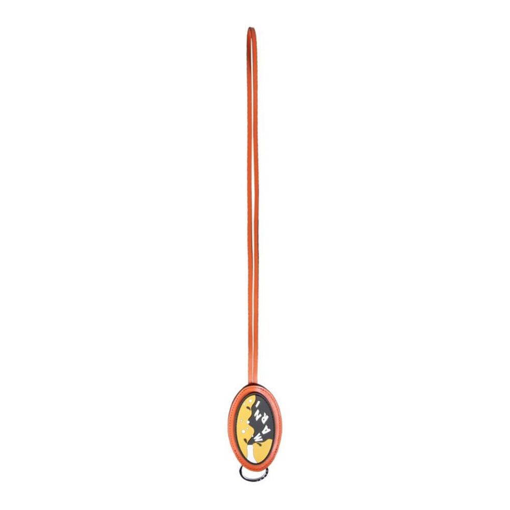 Marni Men Key Ring With Logo Patch